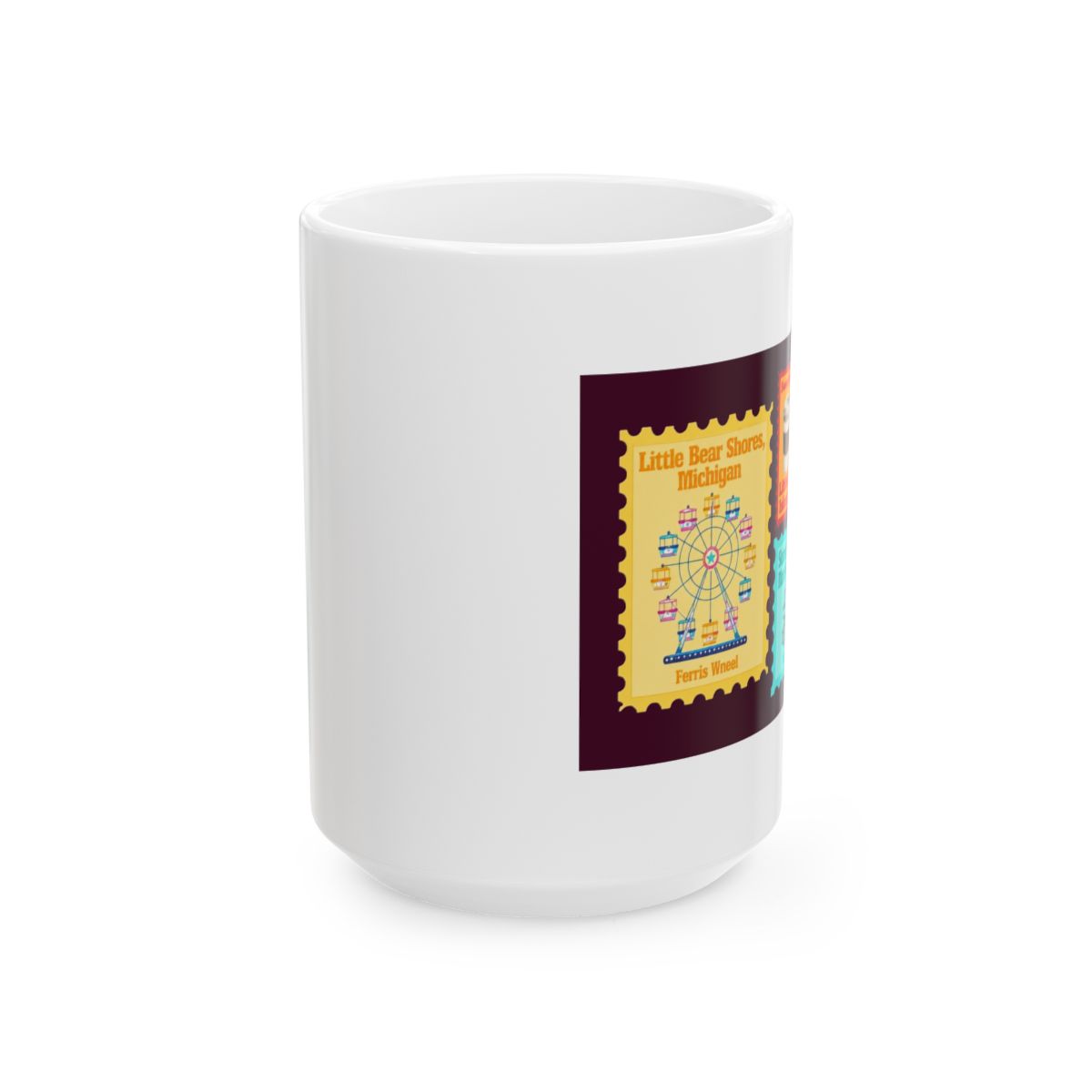 Emily Henry Mug, Book Lovers, Happy Place, Funny Story, People We Meet on Vacation, Great Big Beautiful Life, Beach Read - alternate angle 2, merchandise