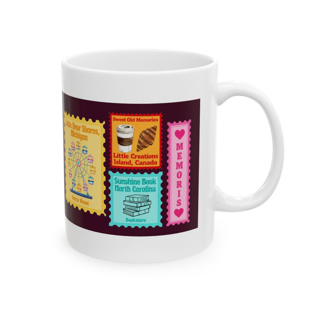 Emily Henry Mug, Book Lovers, Happy Place, Funny Story, People We Meet on Vacation, Great Big Beautiful Life, Beach Read