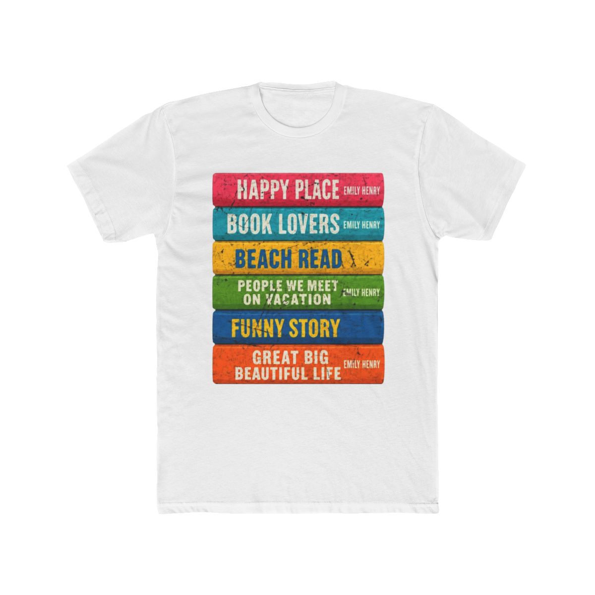 Happy Place Book T Shirt | Emily Henry - Official T-Shirts merchandise