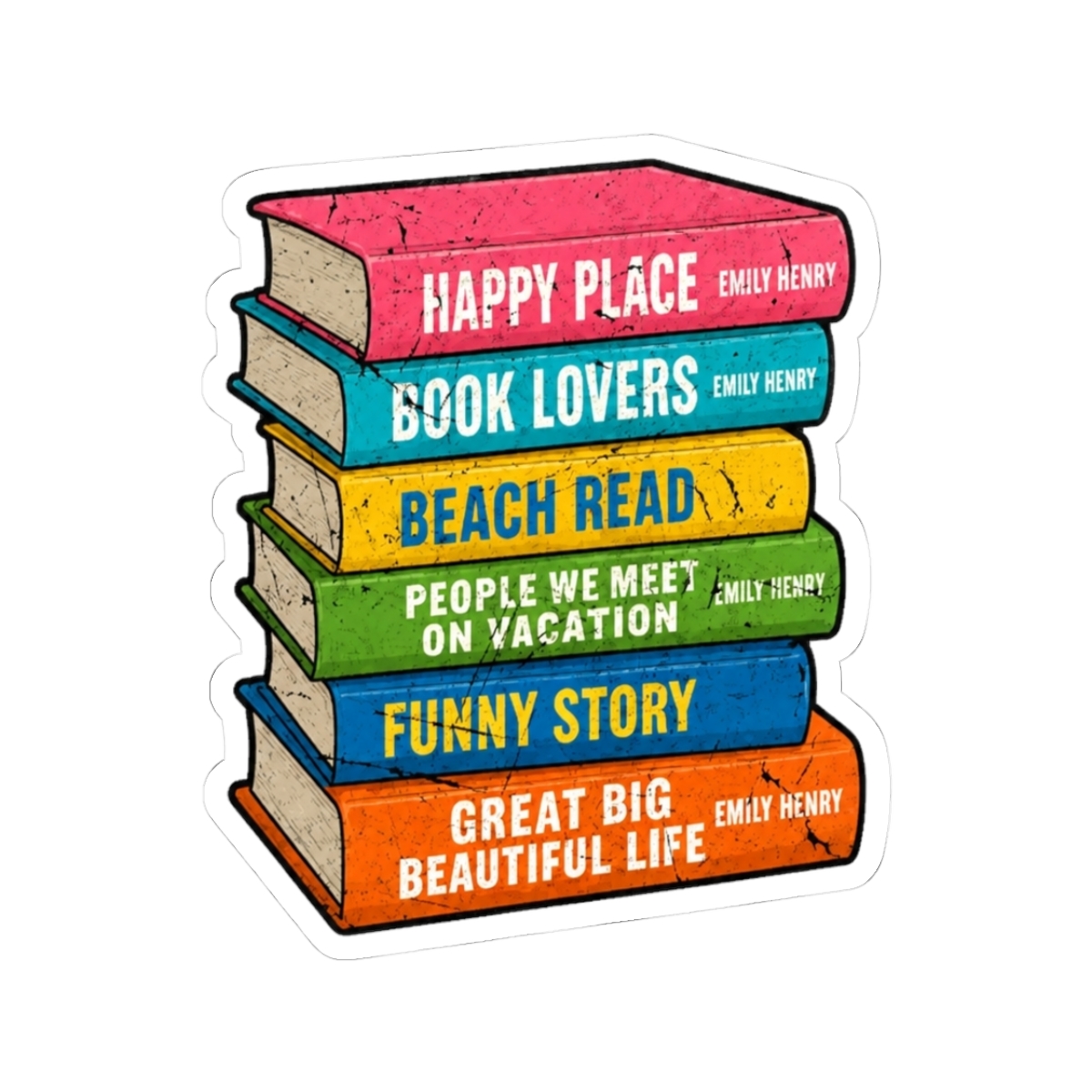 Happy Place Book Sticker | Emily Henry