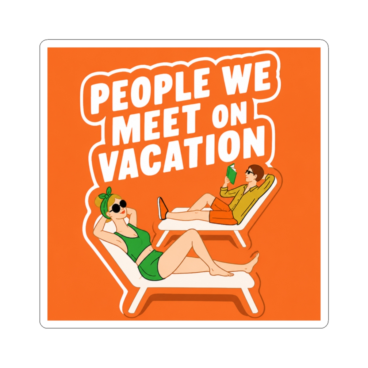 "People We Meet on Vacation" Book Cover | Emily Henry - alternate angle 3, merchandise