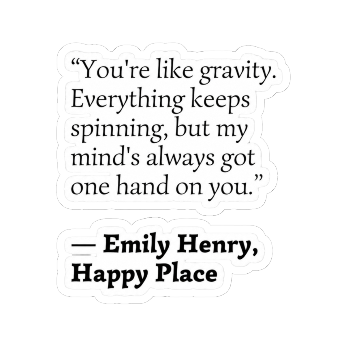 Emily Henry Quote | Happy Place
