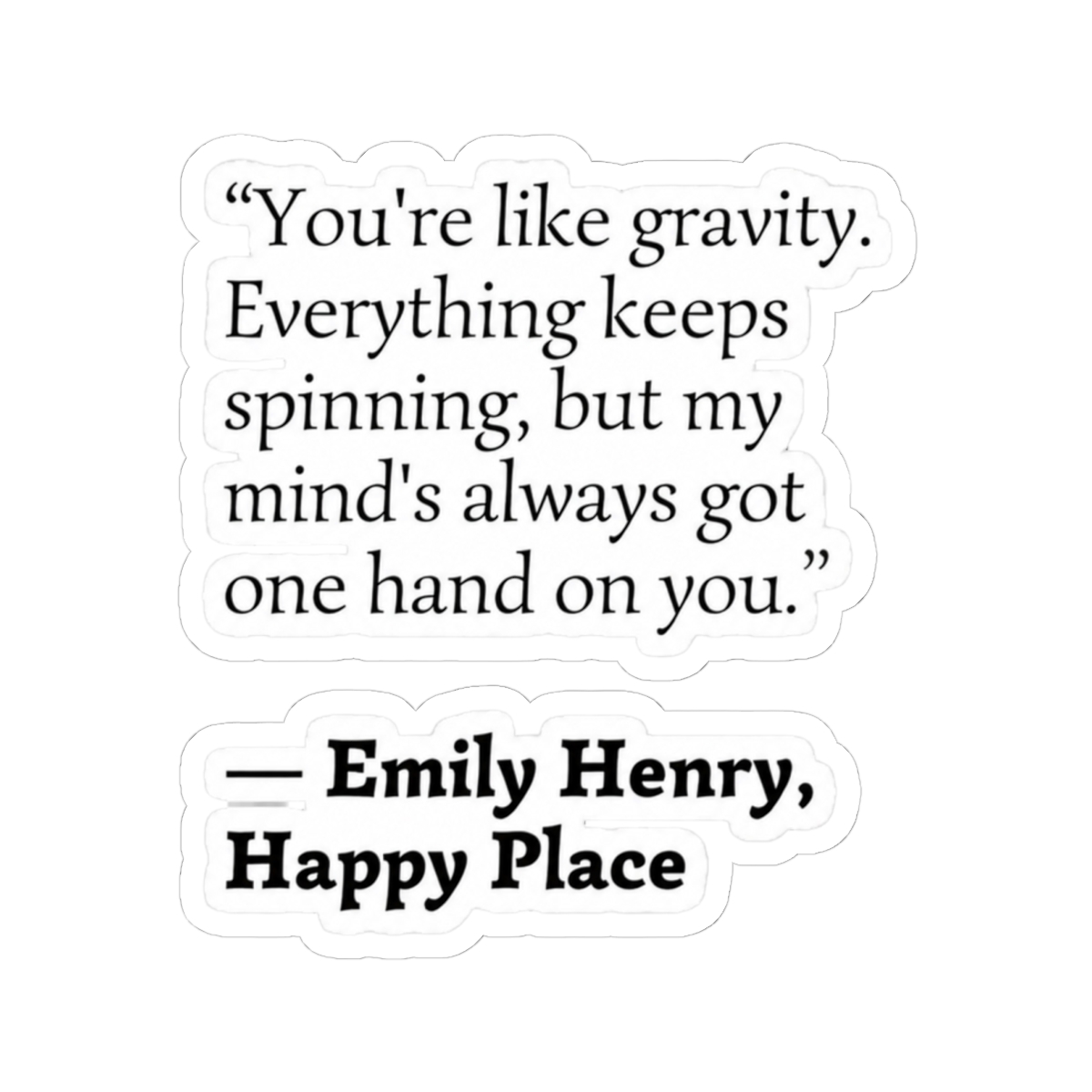 Emily Henry Quote | Happy Place