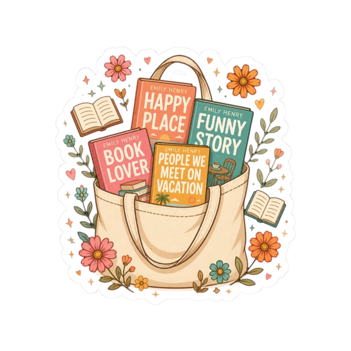 Happy Place Book lovers Emily Henry bookish - alternate angle 3, merchandise