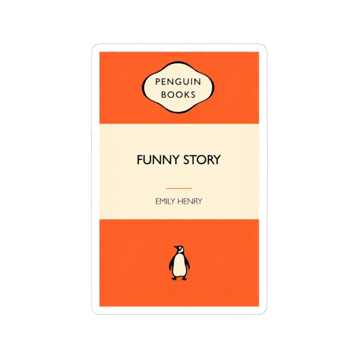 Funny Story - Penguin Classics Cover Design | Emily Henry - Emily Henry official Stickers merch