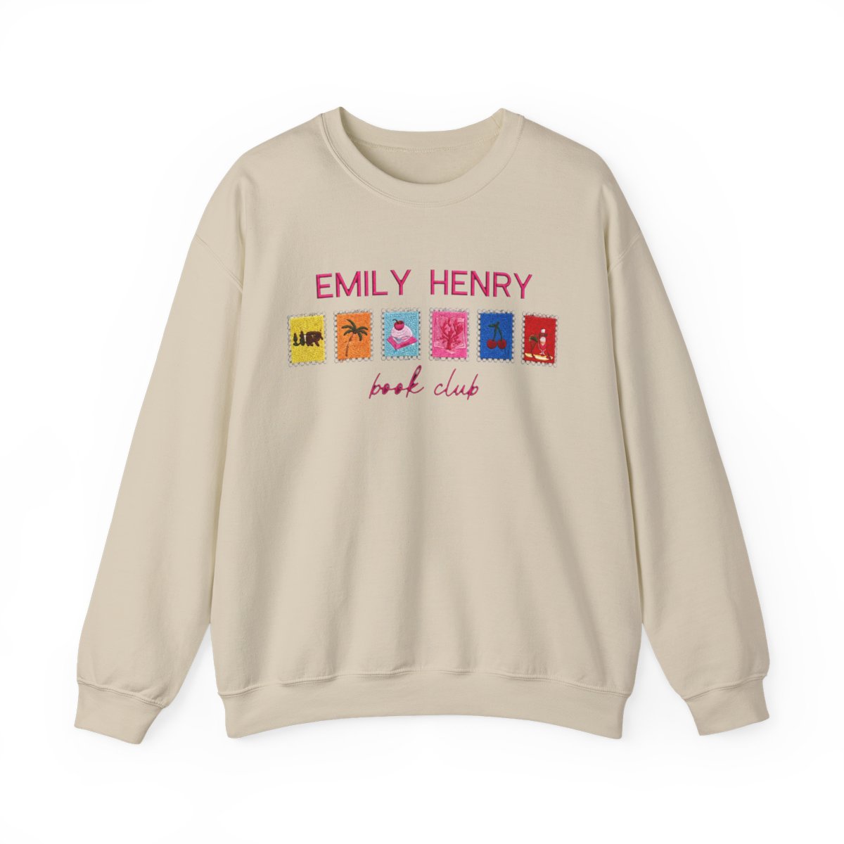 Emily Henry Stamps, Beach Read Shirt, Sunshine Falls Shirt, Happy Place Inspired Shirt, Book Lovers Tee, Funny Story - alternate angle 4, merchandise