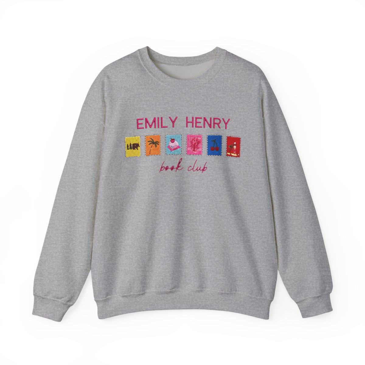 Emily Henry Stamps, Beach Read Shirt, Sunshine Falls Shirt, Happy Place Inspired Shirt, Book Lovers Tee, Funny Story - alternate angle 5, merchandise