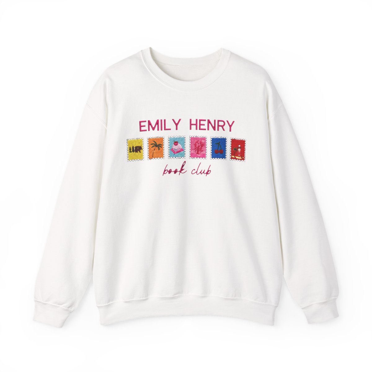 Emily Henry Stamps, Beach Read Shirt, Sunshine Falls Shirt, Happy Place Inspired Shirt, Book Lovers Tee, Funny Story - Official Sweatshirts merchandise