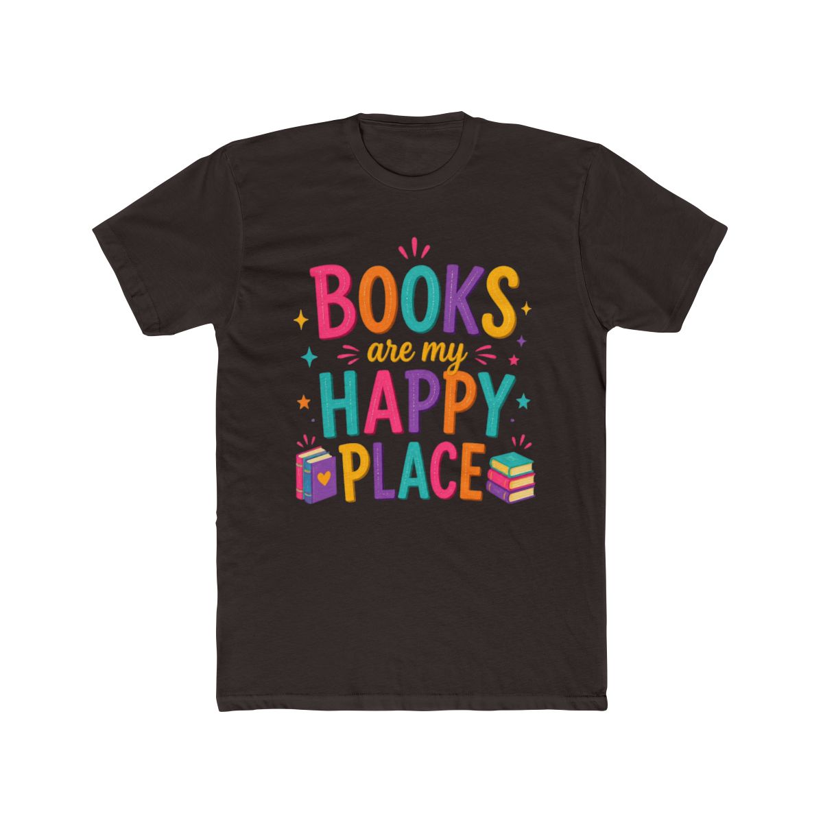 Happy Place Lettered T Shirt | Emily Henry - alternate angle 2, merchandise