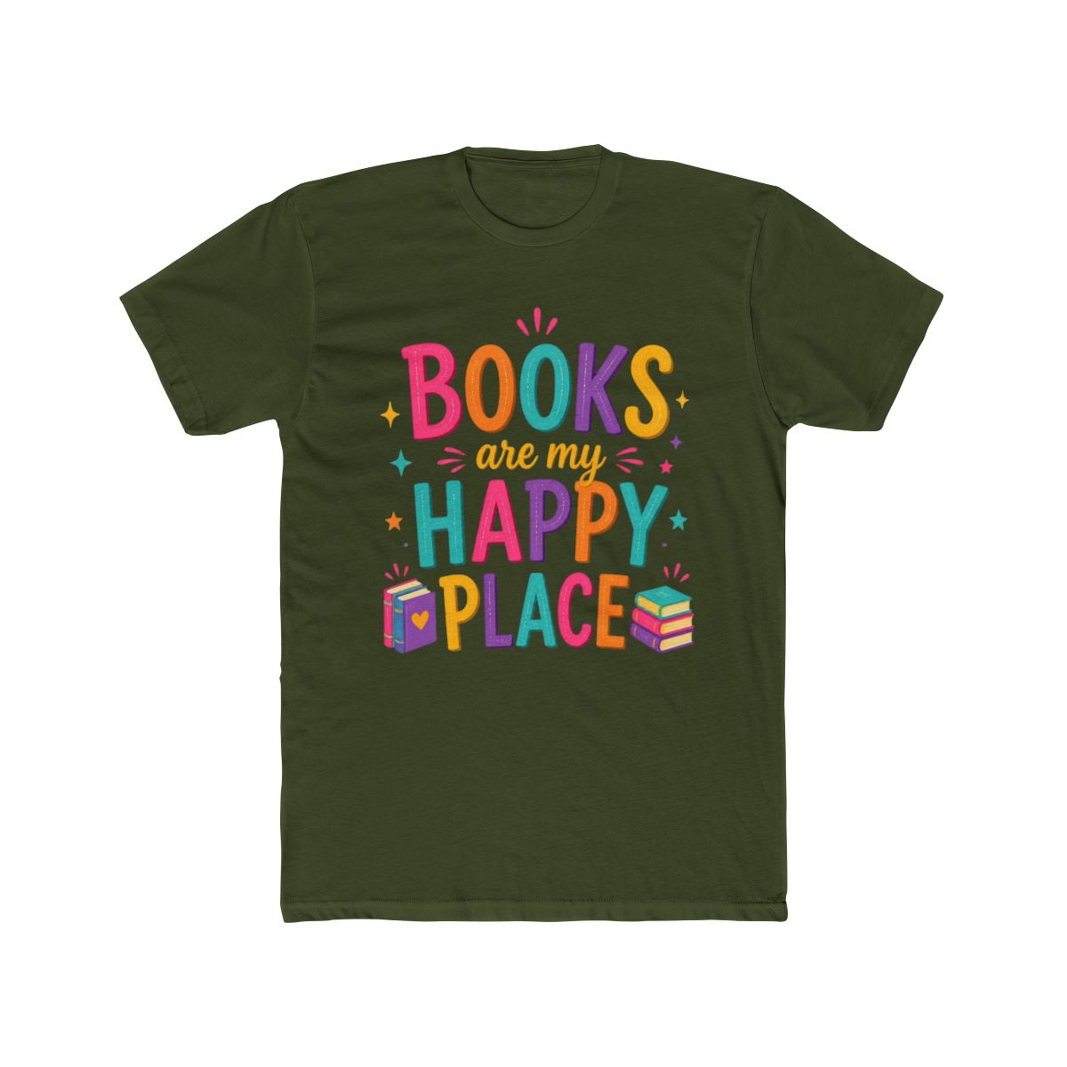 Happy Place Lettered T Shirt | Emily Henry - alternate angle 5, merchandise