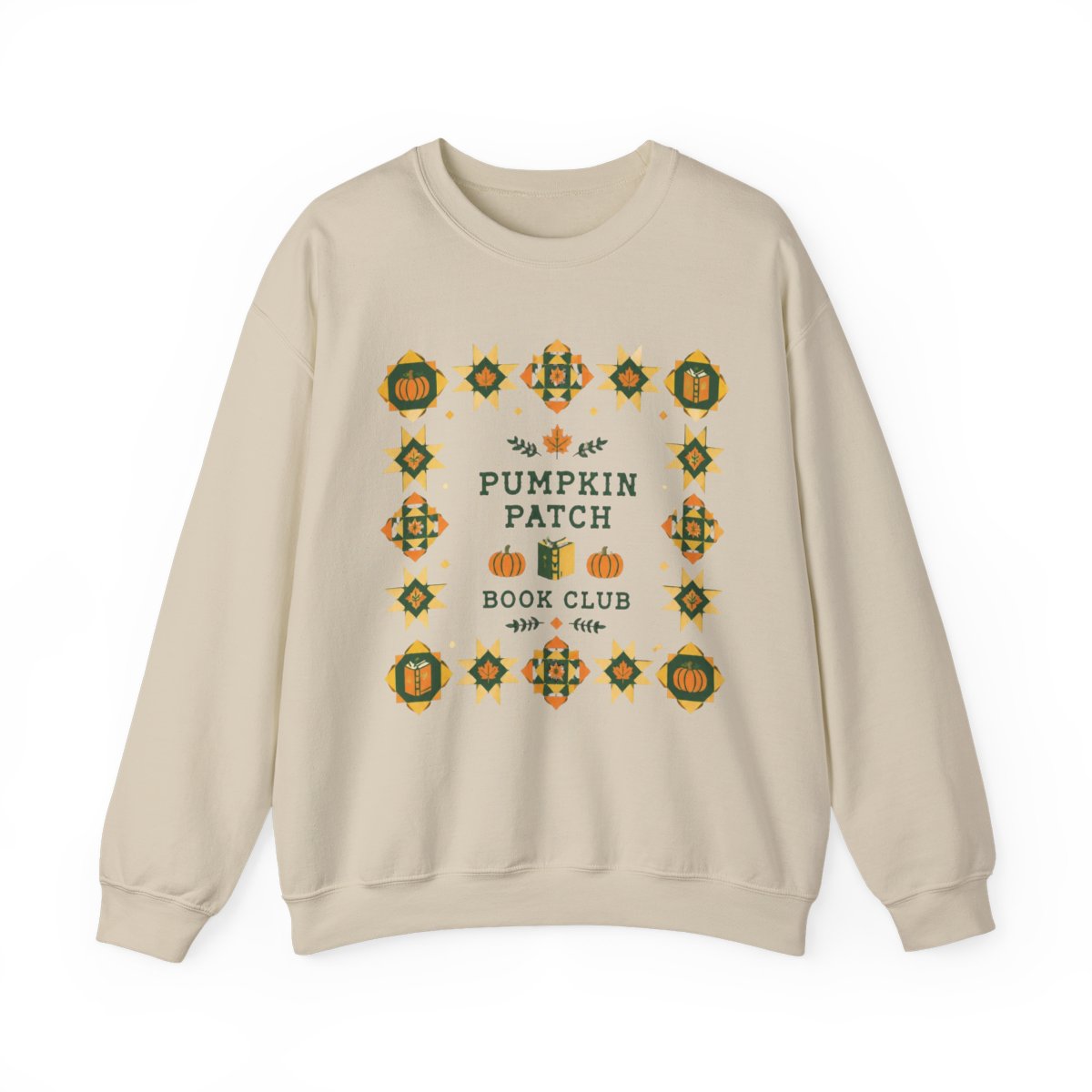 Pumpkin Patch Book Club sweatshirt (Print Shop) | Emily Henry - alternate angle 5, merchandise