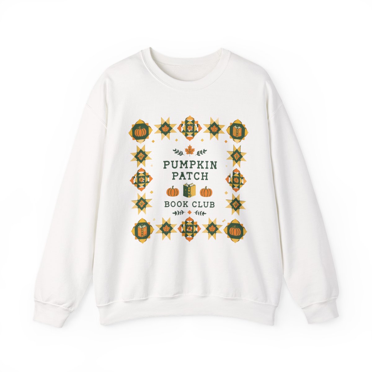 Pumpkin Patch Book Club sweatshirt (Print Shop) | Emily Henry - alternate angle 2, merchandise